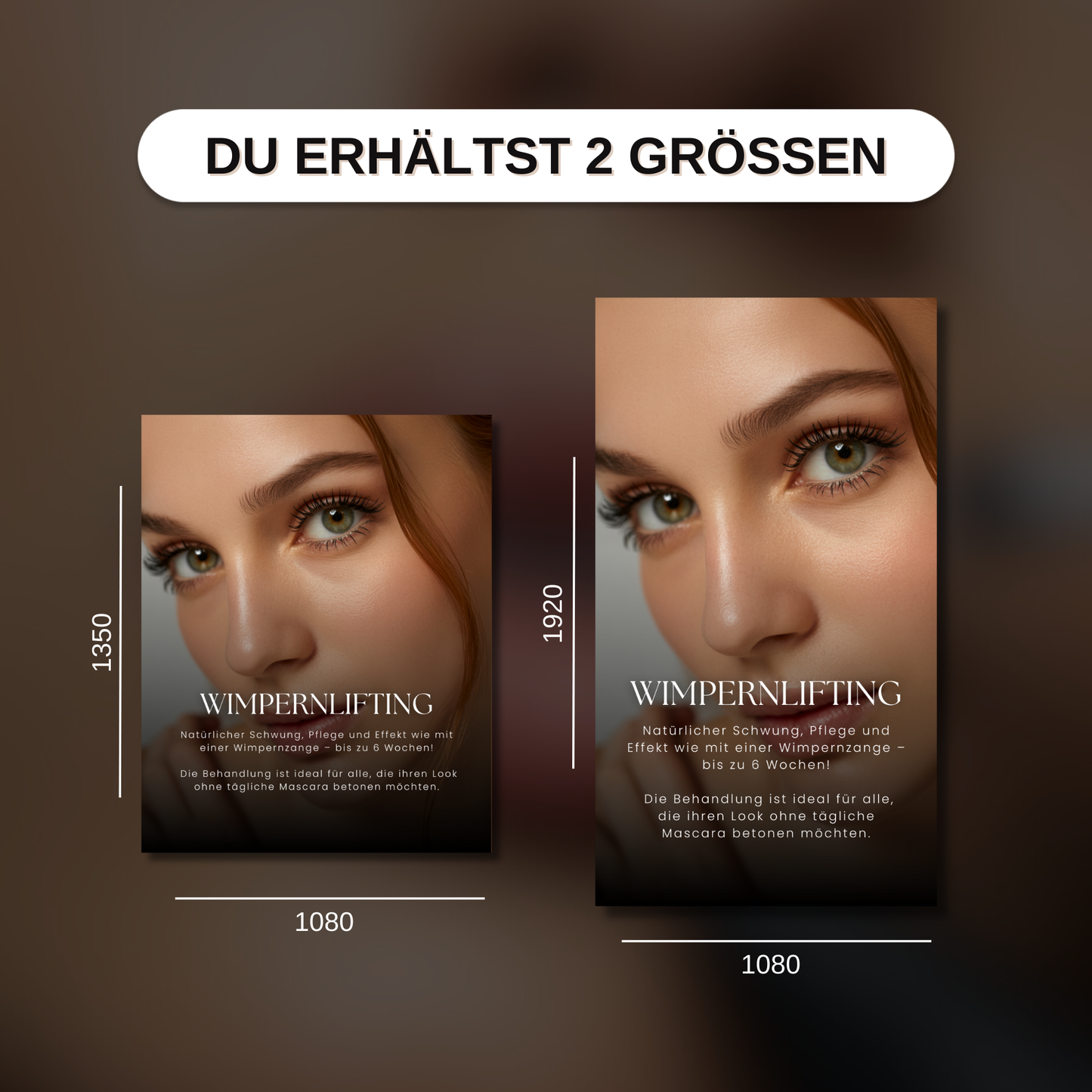 160 Canva Vorlagen – Black Lash Kollektion